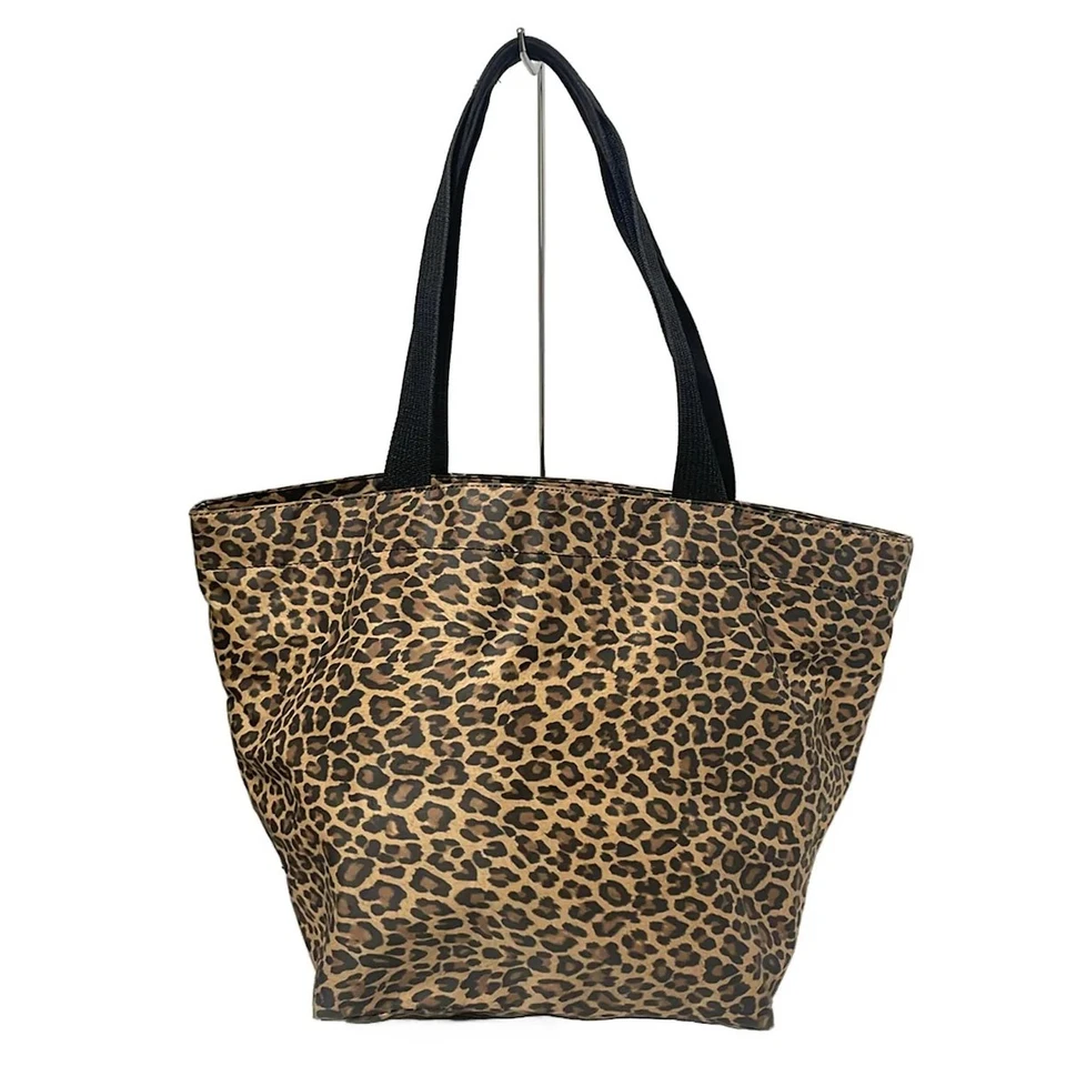 Auténtico Herve Chapelier Nylon Barco Tipo Hombro L - Beige Negro Marrón Nylon Foto 1 de 4