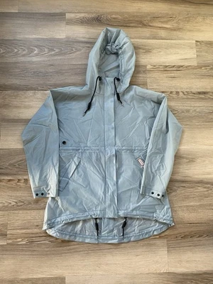 Hunter Original Transparent Vinyl Smock Rain Waterproof Jacket Coat Hood Medium - Image 1 of 4