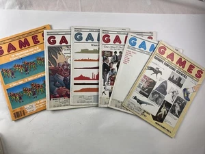 Vintage GAMES Magazine Lot 1980 Puzzle Contest Issues Classic Brain Teasers - Picture 1 of 6
