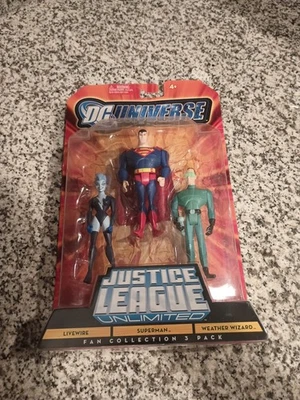 DC Universe Justice League Unlimited Livewire Weather Wizard Superman Mattel Foto 1 de 3