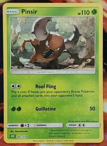 Pinsir 007/034 Trading Card Game Classic Holo - Picture 1 of 2