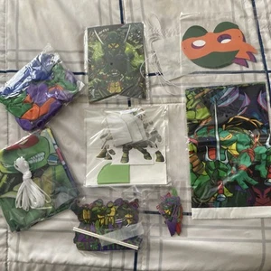 Teenage Mutant Ninja Turtles Kids Party Supplies TMNT - Picture 1 of 12