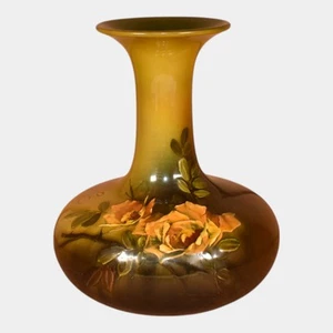 Vaso ceramica smaltata standard ceramica arte e mestieri vintage Rookwood 1891 - Foto 1 di 8
