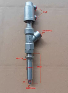 DN15 304 Válvula de descarga de acero inoxidable Máquina de llenado de líquidos Cabezal antigoteo - Imagen 1 de 1