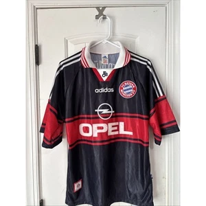 Bayern Munich 1997 - 1998 Home football Adidas shirt size Medium Adult - Picture 1 of 5