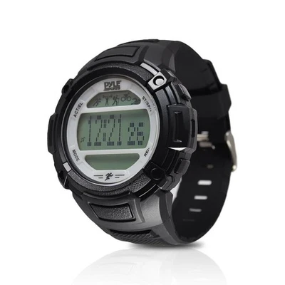 Pyle Pedometer Sleep Monitor Wrist Watch – Memory Data Record Recall PAST44SL - Image 1 of 4