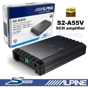 Amplificatore ALPINE S2-A55V Classe D S-Series 5 CH Potenza Wrms 4X60 + 1X300 - Foto 1 di 10