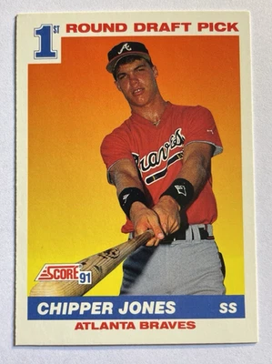 🥎🥎 1991 Score #671 Chipper Jones RC  Atlanta Braves 🥎🥎 - Image 1 of 2