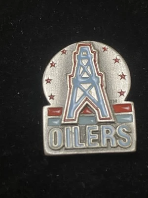 Team NFL Houston Oilers (SF-38) Helmet  Pin Back - Image 1 of 4