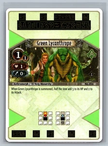 The Eye of Judgment Green Lycanthrope #056 Sony PS3 Base Set 1 - Picture 1 of 2