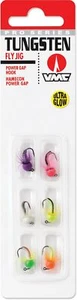 VMC TFJ Tungsten Fly Jig Kit 6 baits one card Pick 1/64 1/32 1/16 & Qty - Picture 1 of 4