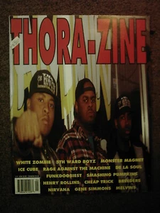 THORA-ZINE #4 punk zine- MELVINS*NIRVANA*WHITE ZOMBIE*BREEDERS*SMASHING PUMPKINS - Bild 1 von 2