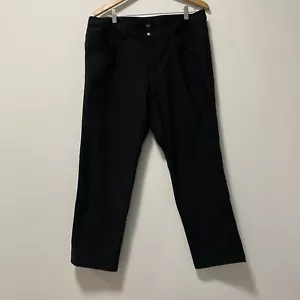 Pantalones negros Lululemon Commission para hombre talla 36 atléticos calce ajustado rendimiento nuevos sin etiquetas - Imagen 1 de 17