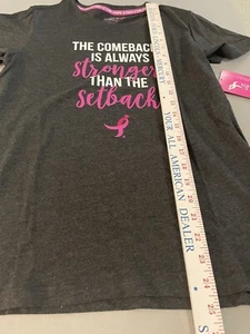 Breast Cancer Awareness Shirt   NWT Womens Size S SUSAN G. KOMEN - Picture 1 of 4