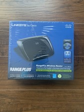 Linksys WRT110 24 Mbps 4-Port 10/100 Wireless G Router Coverage Range Plus WiFi