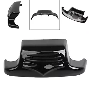 Black Rear Fender Tip Trim For Harley Heritage Softail Classic FLSTC Road King - Picture 1 of 12