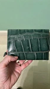 Alligator wallet for women Green - Picture 1 of 6
