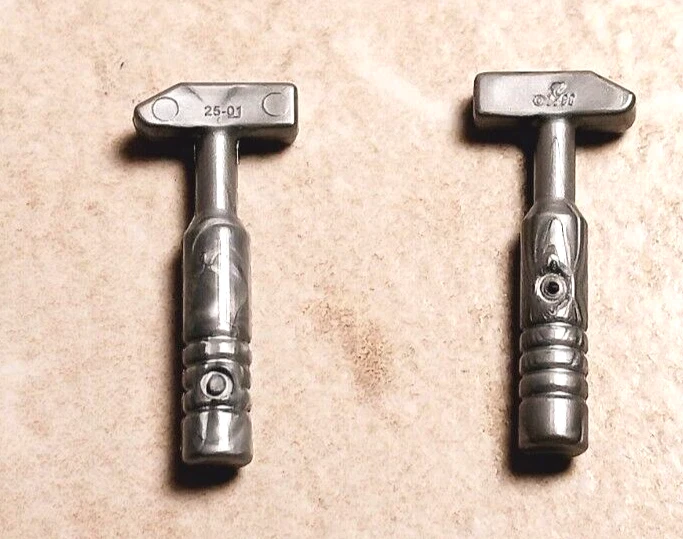 New LEGO Hammer Lot of 2 Set Ball Pein Ping Lot Ribbed Comfort Handle Construct - Image 1 of 1