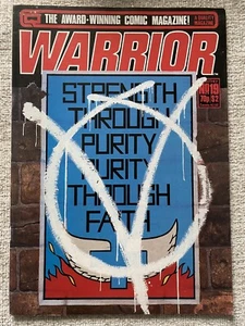 WARRIOR #19 Magazine 1984 Quality Comics Alan Moore VF- - Picture 1 of 1
