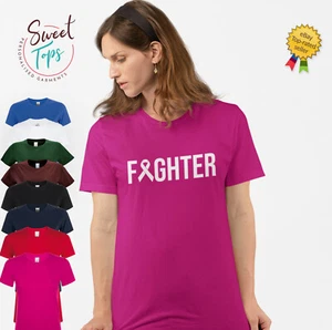 STRONGER THAN CANCER LADIES ADULTS T SHIRT | FIGHT CANCER - Picture 1 of 9