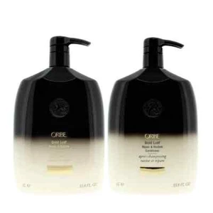 Oribe Gold Lust Repair & Restore Shampoo and Conditioner 33.8oz/1 Liter Gift Set - Picture 1 of 3