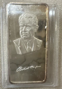 Richard Nixon 37th President Hamilton Mint .999 Silber 1 Oz Unze - Bild 1 von 4