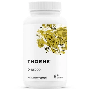Thorne Research, Vitamin D3, 10000IU, 60 Kapseln - Blitzversand