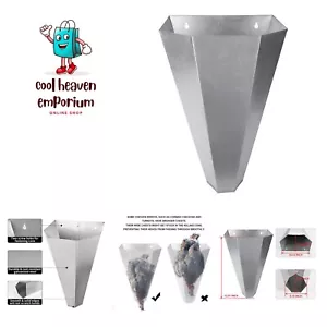 Medium Size Chicken Cone Galvanized Steel Poultry Restraining Cone for Chicke... - Picture 1 of 8