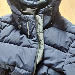 Super Dry /warme Steppjacke mit Kapuze/ Gr. 38/ 10/M /dkl-blau/ Neuwertig - Bild 1 von 13