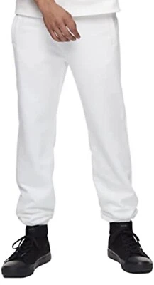 Pantalones de chándal de rizo con logotipo estándar de Calvin Klein para hombre, blancos, talla XL, nuevos precio de venta sugerido por el fabricante 79,50 USD Foto 1 de 3