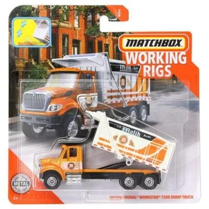 Matchbox Working Rigs 2/8 - International Workstar 7500 Dump Truck 1:64 Scale - Picture 1 of 2