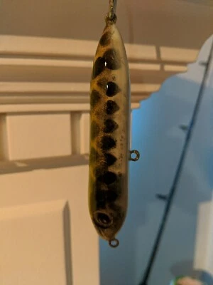 Señuelo de pesca Frog Prince personalizado Topwater hecho en casa 3-3/4" Spook róbalo de agua salada  Foto 1 de 4