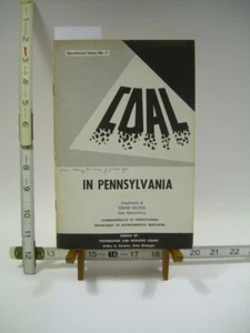 William Edmunds 1976 Coal in Pennsylvania No 7 Topographic Geologic Survey w MAP - Picture 1 of 11