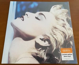 MADONNA "True Blue" RARE SEALED! SAINSBURY'S LIMITED EDITION BLUE COLOURED VINYL - Picture 1 of 2