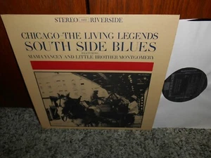 SOUTH SIDE BLUES MAMA YANCEY & LITTLE BROTHER MONTGOMERY RIVERSIDE BLUES LP - Foto 1 di 3