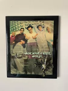 Rare 1999 Backstreet Boys Millennium Clock Plaque Winterland Funky 10”x 12” - Picture 1 of 12