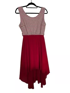 Sommerkleid von Colloseum in Gr. L, rot/weiß - Bild 1 von 3