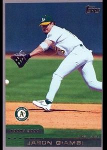 2000 Topps Jason Giambi Oakland Athletics #199 - Picture 1 of 2