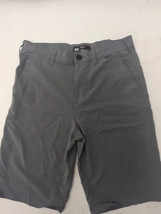 Hurley H20-DRI Gray Unisex Shorts Size 20 EUC  - Picture 1 of 5