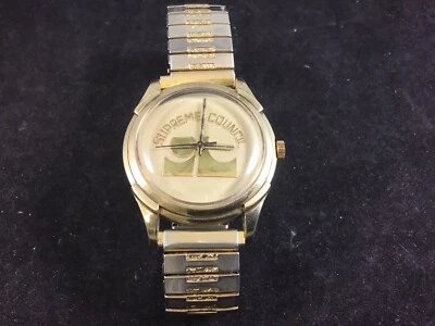 Reloj Automático Vintage Para Hombre Mathey-Tissot Lleno de Oro 10k Consejo Supremo Foto 1 de 4