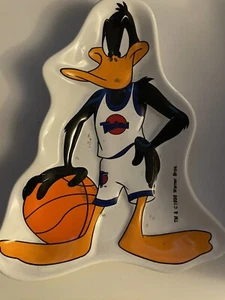 Vintage Looney Tunes Space Jam Daffy Duck Warner Bros Ceramic Soap Dish - Picture 1 of 3