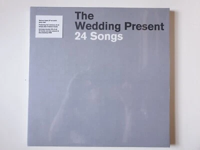 THE WEDDING PRESENT 24 Songs GREY vinyl 3LP + 2CD + DVD NEW SEALED  - Image 1 of 4