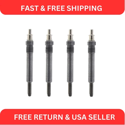 Spark Glow Plug Diesel For 2002-2006 Dodge Sprinter 2500 3500 L5 2.7L Set of 5 - Image 1 of 4