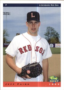 1993 Lynchburg Red Sox Classic/Best #9 Jeff Faino