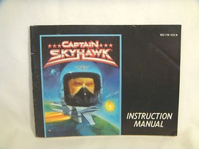 Captain Skyhawk - NES Manual Only!