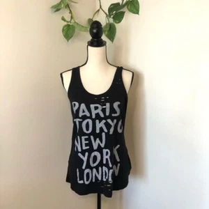FRZ Distressed Racerback Tank Top XL - Picture 1 of 7