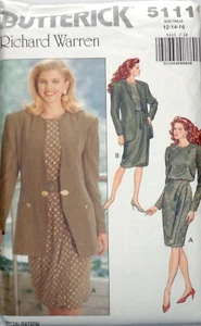 Butterick Pattern 5111 Misses' Jacket, Top & Mock Sarong Skirt Size 12-14-16 - Picture 1 of 2
