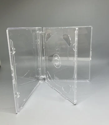 LDB 1 ORIGINAL DOUBLE 2 DISC SUPER JEWEL BOX PLUS SJB W/LOGO, 22CF FREE SHIPPING