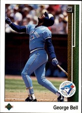 1989 Upper Deck Toronto Blue Jays Baseball Card #255 George Bell