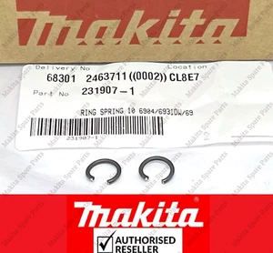 2xGENUINE MAKITA RING SPRING 10 DTW1002 DTW450 DTW300 DTW285 DTW281 DTW251 TW161 - Picture 1 of 3